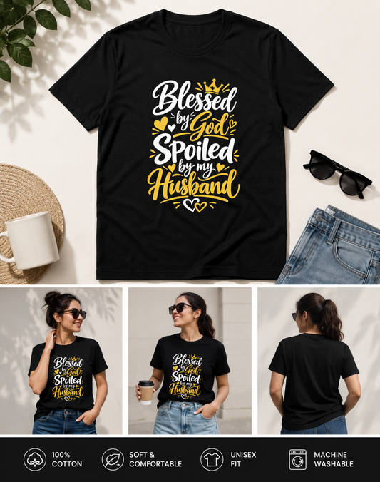 Blessed & Spoiled Wife Shirt
