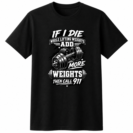 Lift Till 911 Gym Lover T-Shirt