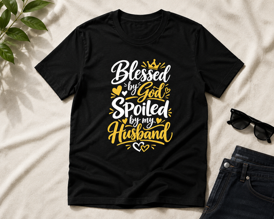Blessed & Spoiled Wife Shirt