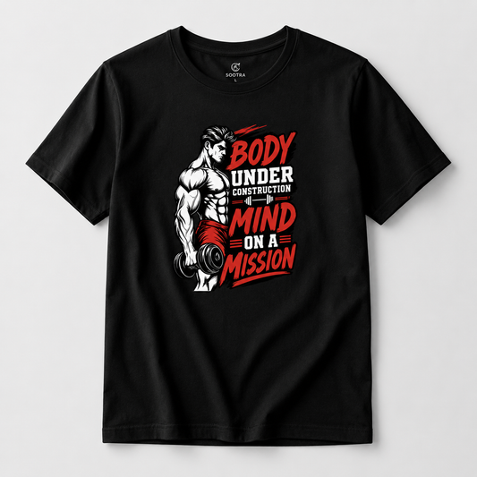 Body Under Construction Gym Shirt