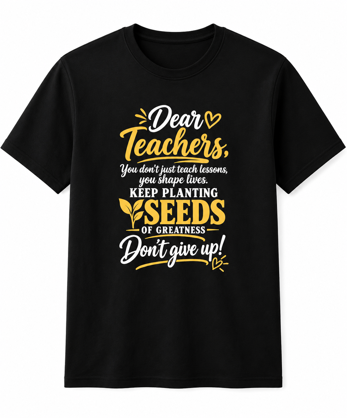 Planting Seeds of Greatness Teacher T-Shirt