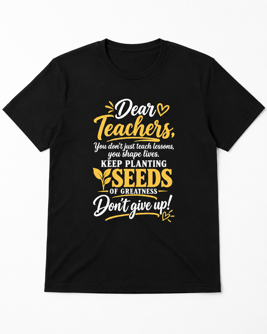 Planting Seeds of Greatness Teacher T-Shirt